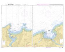 SHOM à plat 7431 Baies de Fontarabie et Saint Jean de Luz